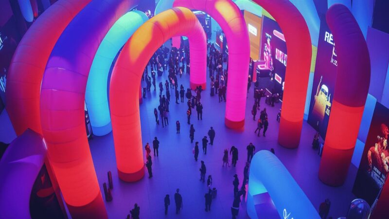 Comment les structures gonflables personnalisées boostent la visibilité lors des événements