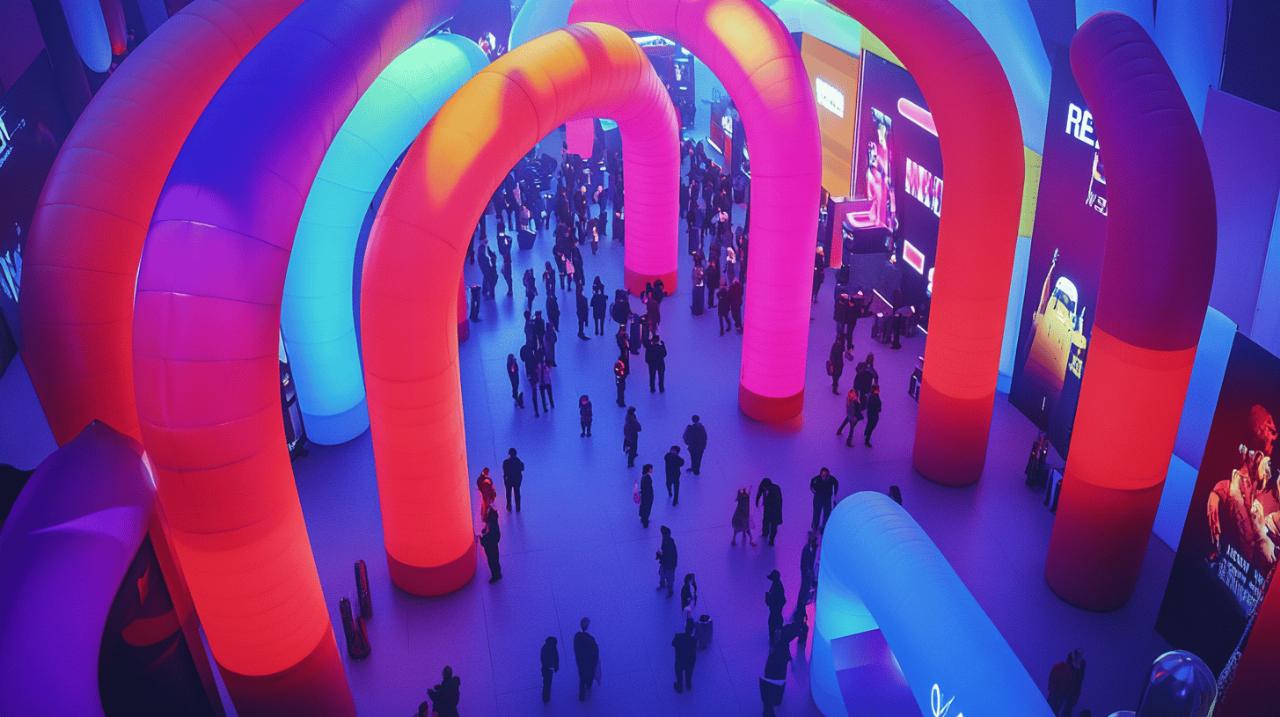 Comment les structures gonflables personnalisées boostent la visibilité lors des événements